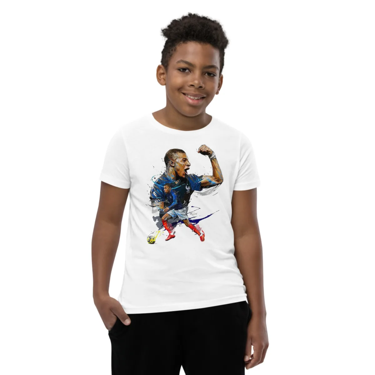 T-shirt Mbappé Equipe de France – enfant T-shirt MBappé